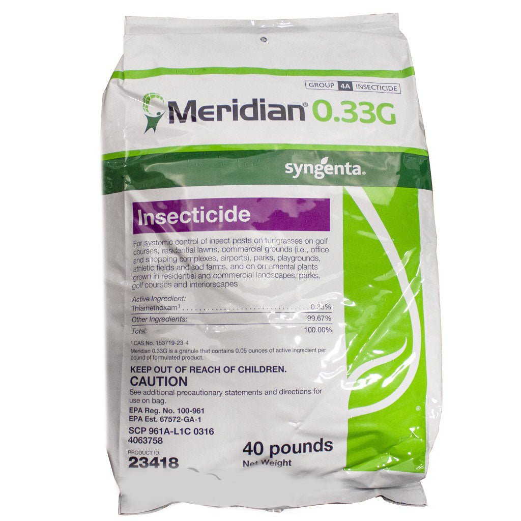 Meridian 0.33 G Insecticide bag (40 lbs)