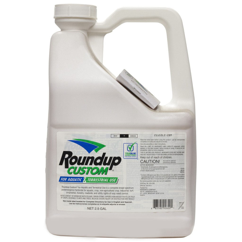 Roundup Custom Herbicide jug (2.5 gals)