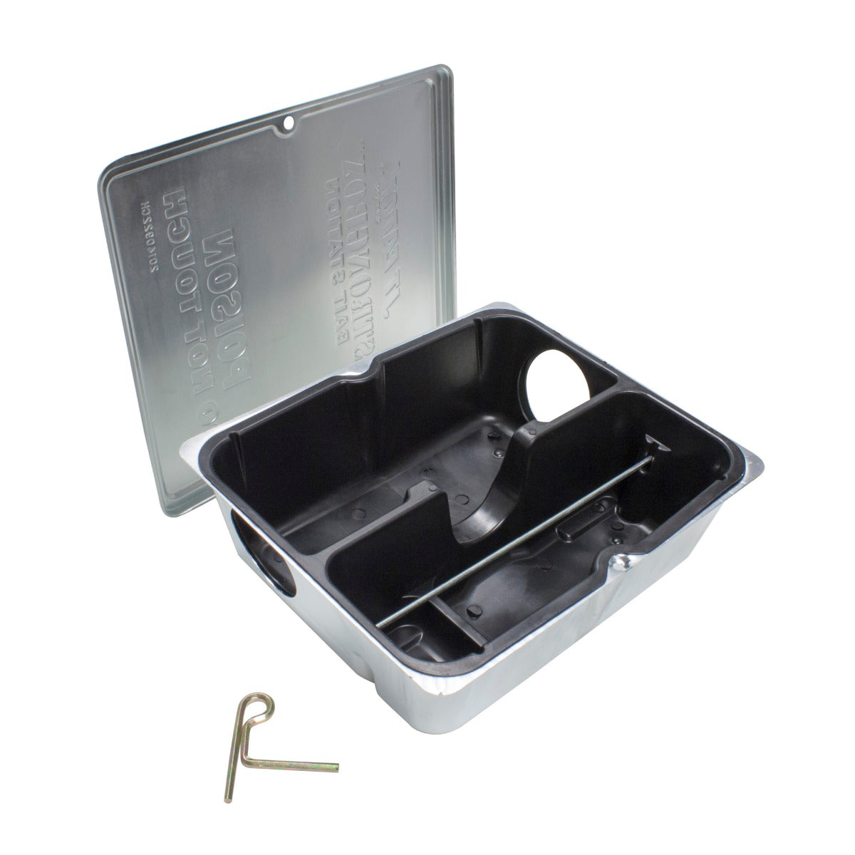 JT Eaton STRONGBOX Metal Rat Bait Station 910TP