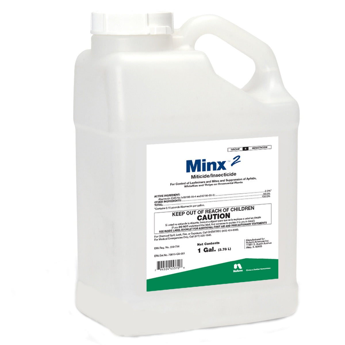 Minx 2 Miticide and Insecticide gallon (128 oz)