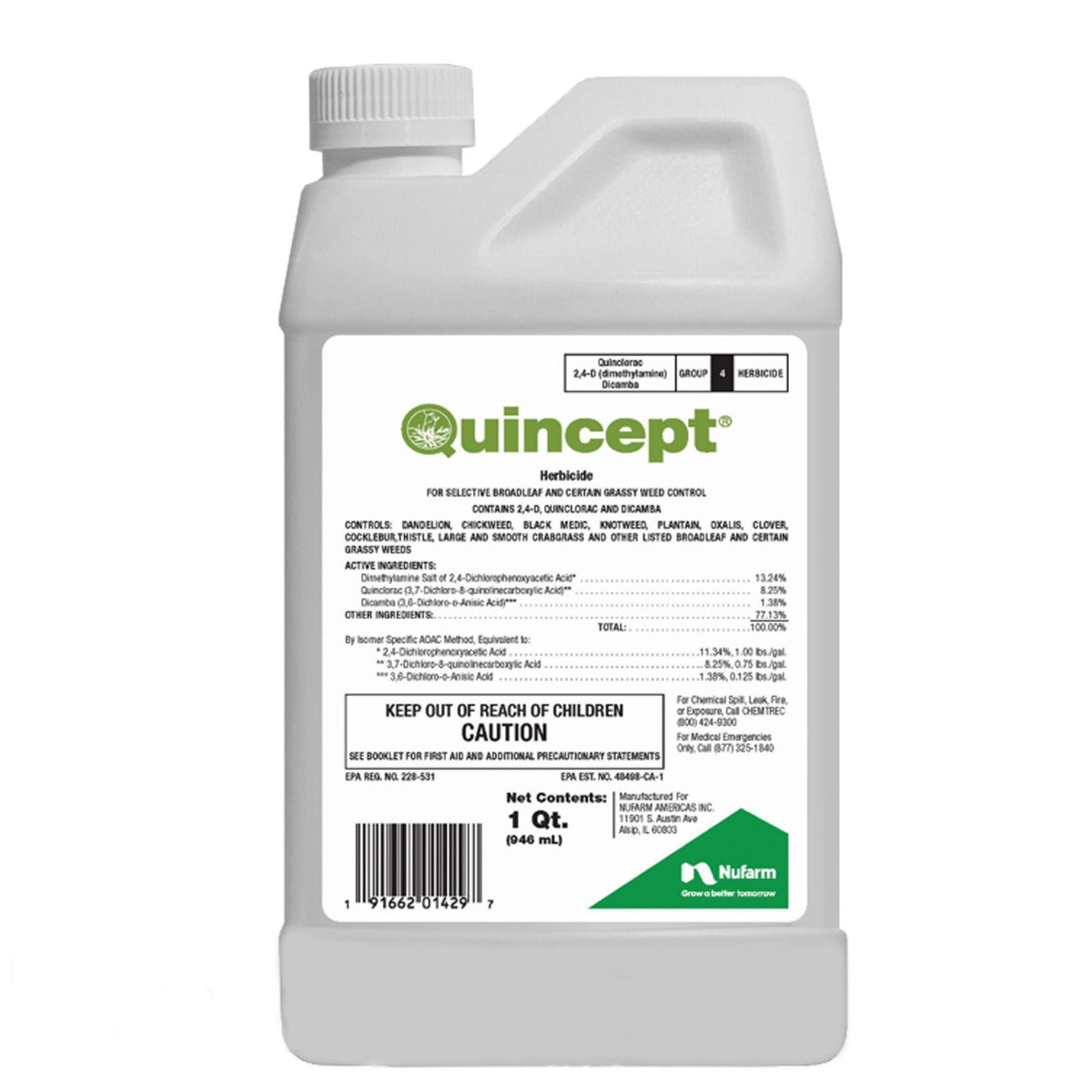 Quincept Herbicide -quart (32 oz)