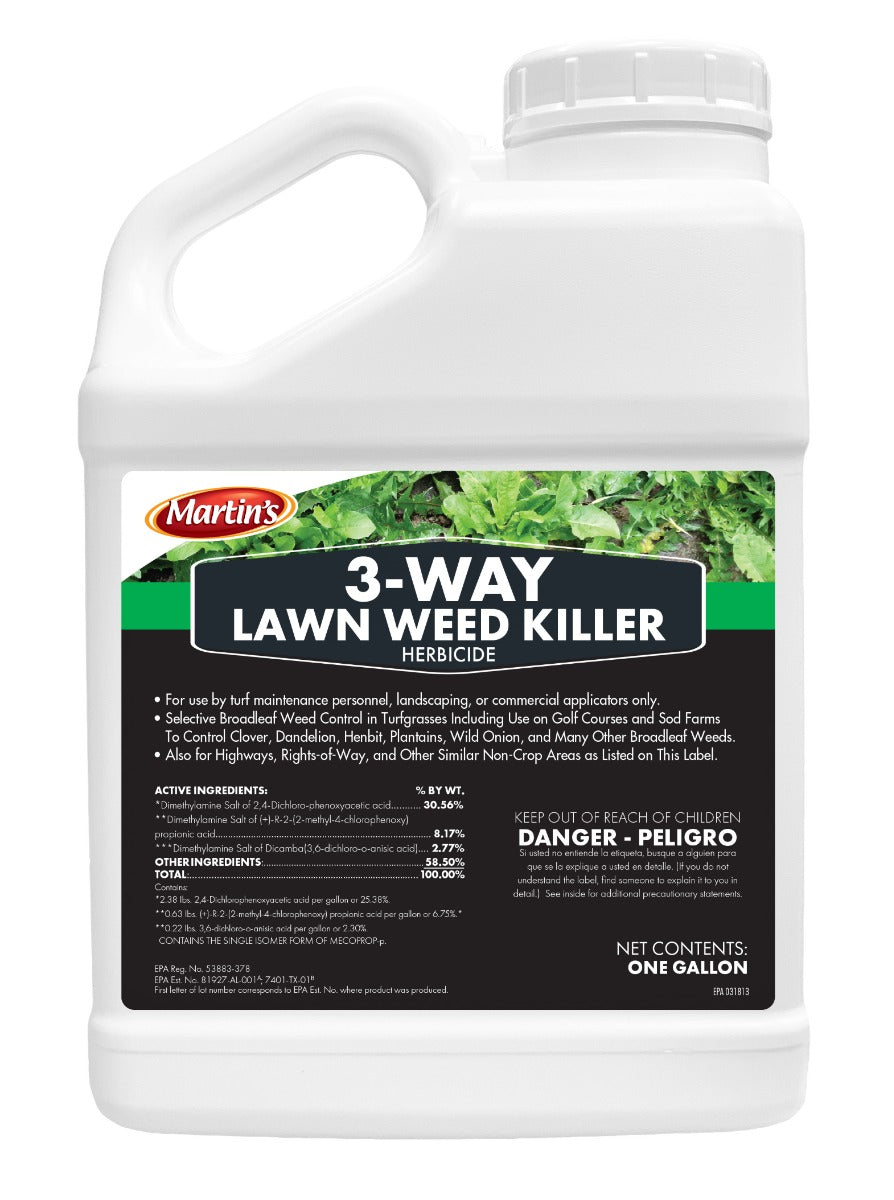 3-Way Lawn Weed Killer gallon (128 oz) - simple