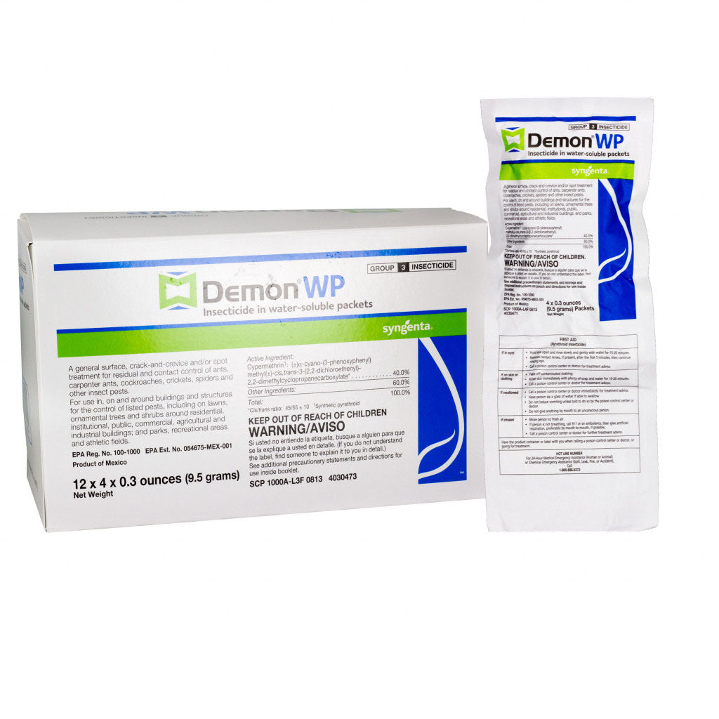 Demon WP Insecticide envelope (4 x 0.3 oz)