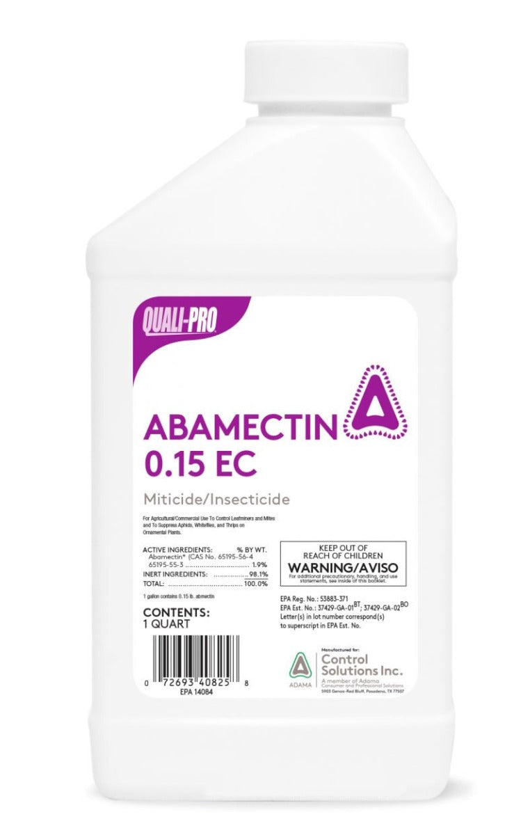 Abamectin 0.15 EC Miticide-Quart - simple