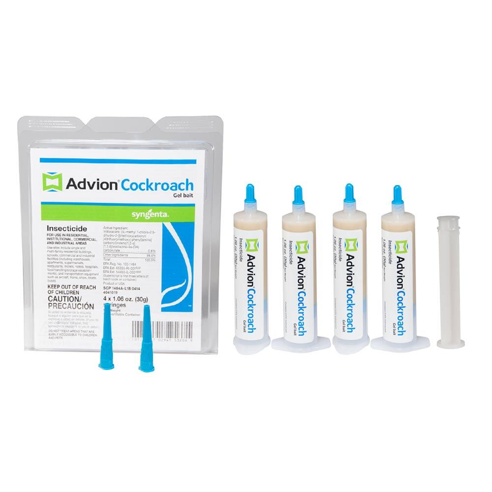 Advion Cockroach Gel Bait Box (4 tubes) - simple