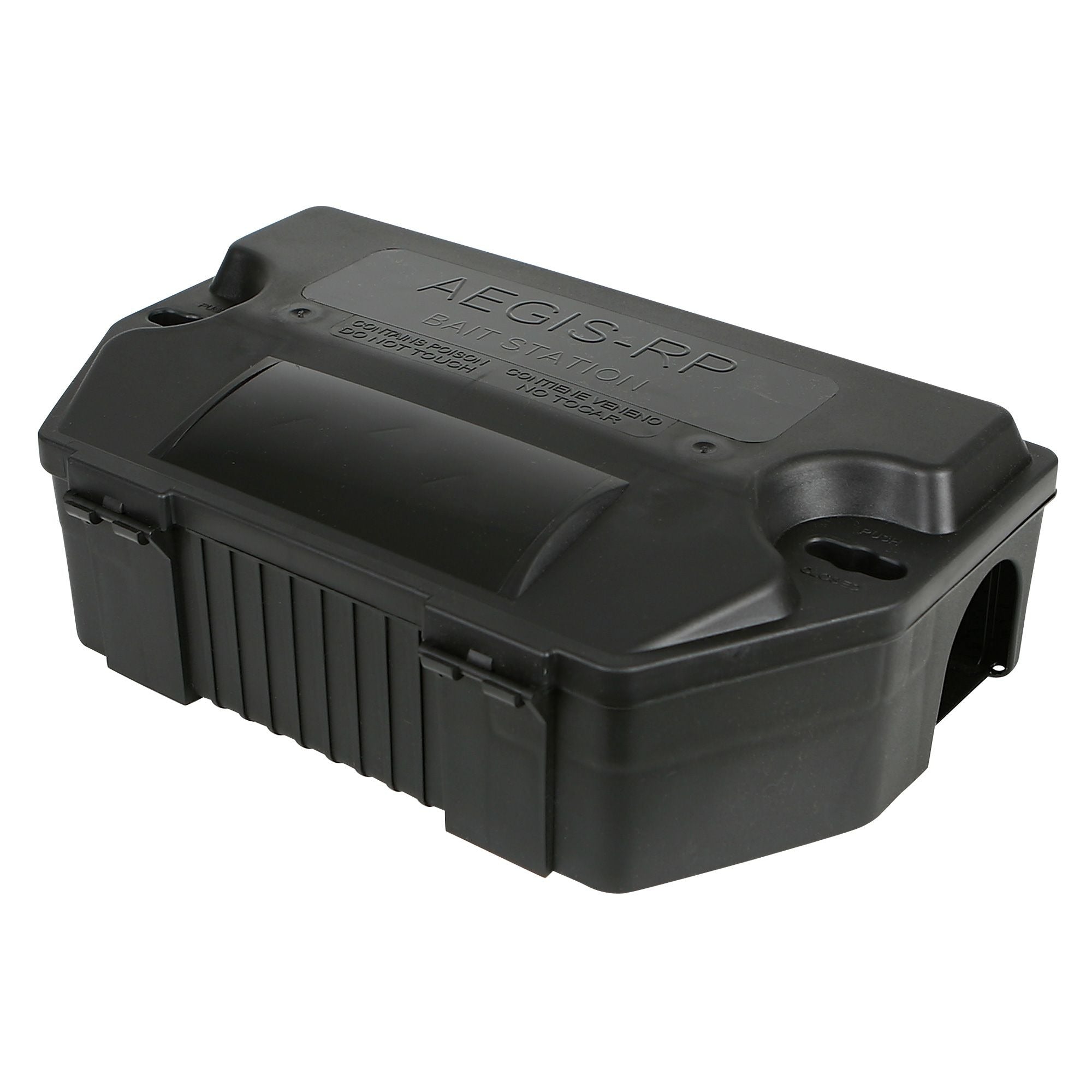 Aegis RP Locking Rodent Bait Station case (6 black stations)