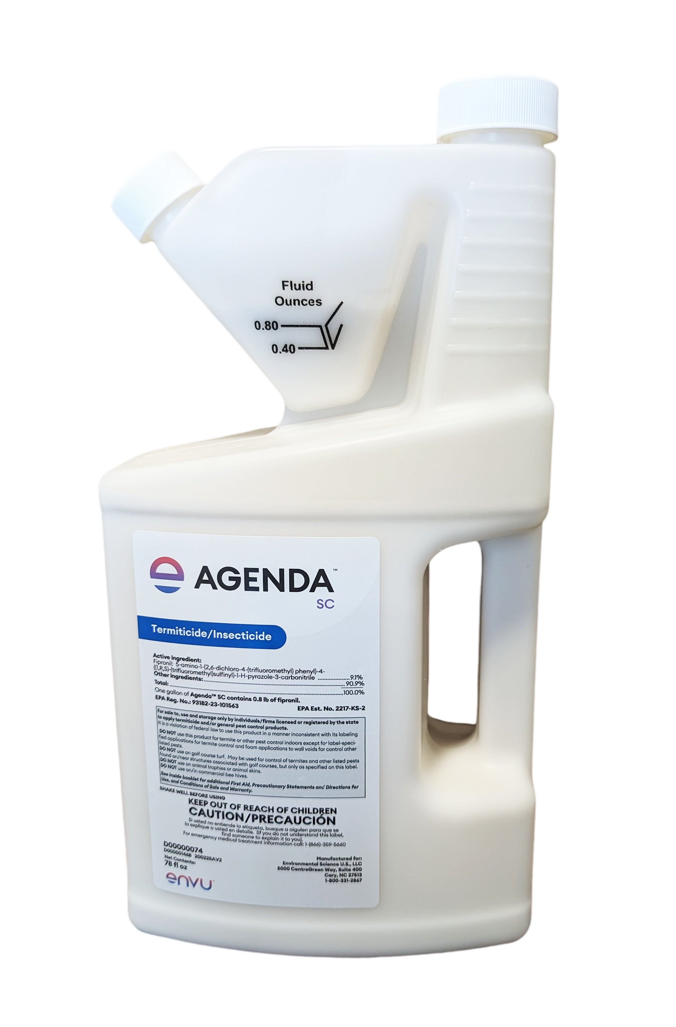 Agenda SC Termiticide/Insecticide bottle (78 oz) - simple