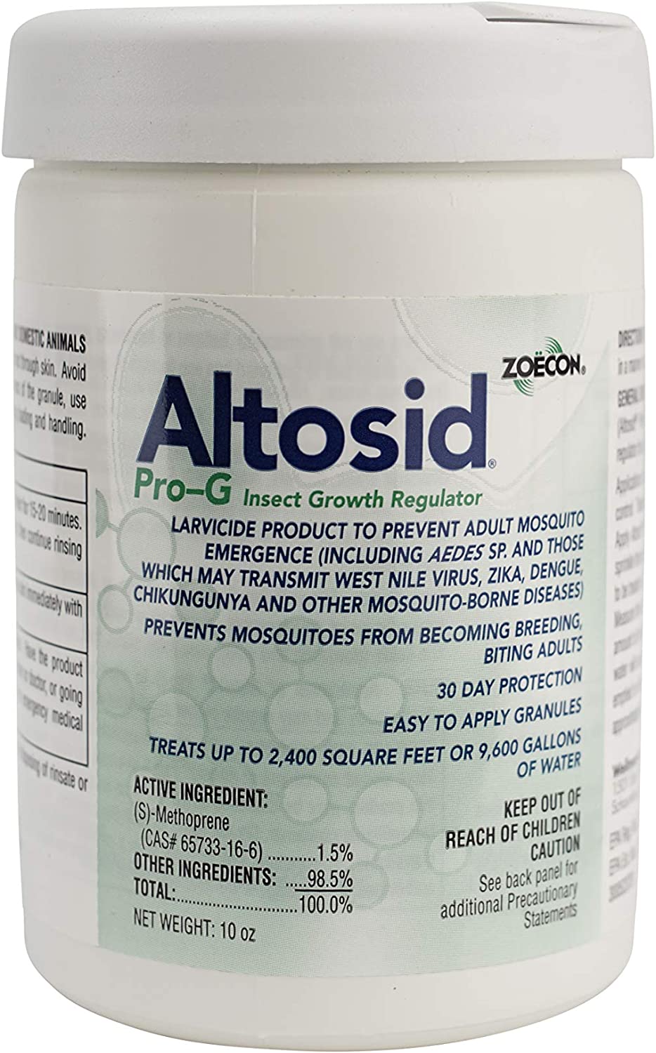 Altosid Pro-G Mosquito Larvicide jar (10 oz) - simple