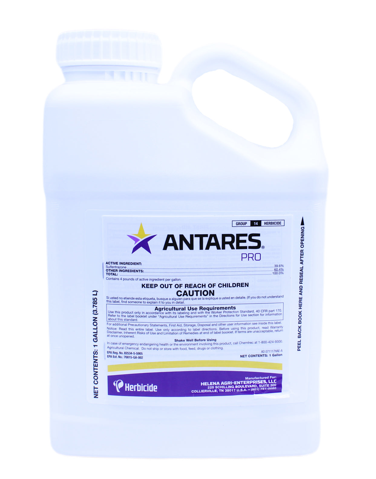 Antares Pro Herbicide bottle (64 oz)