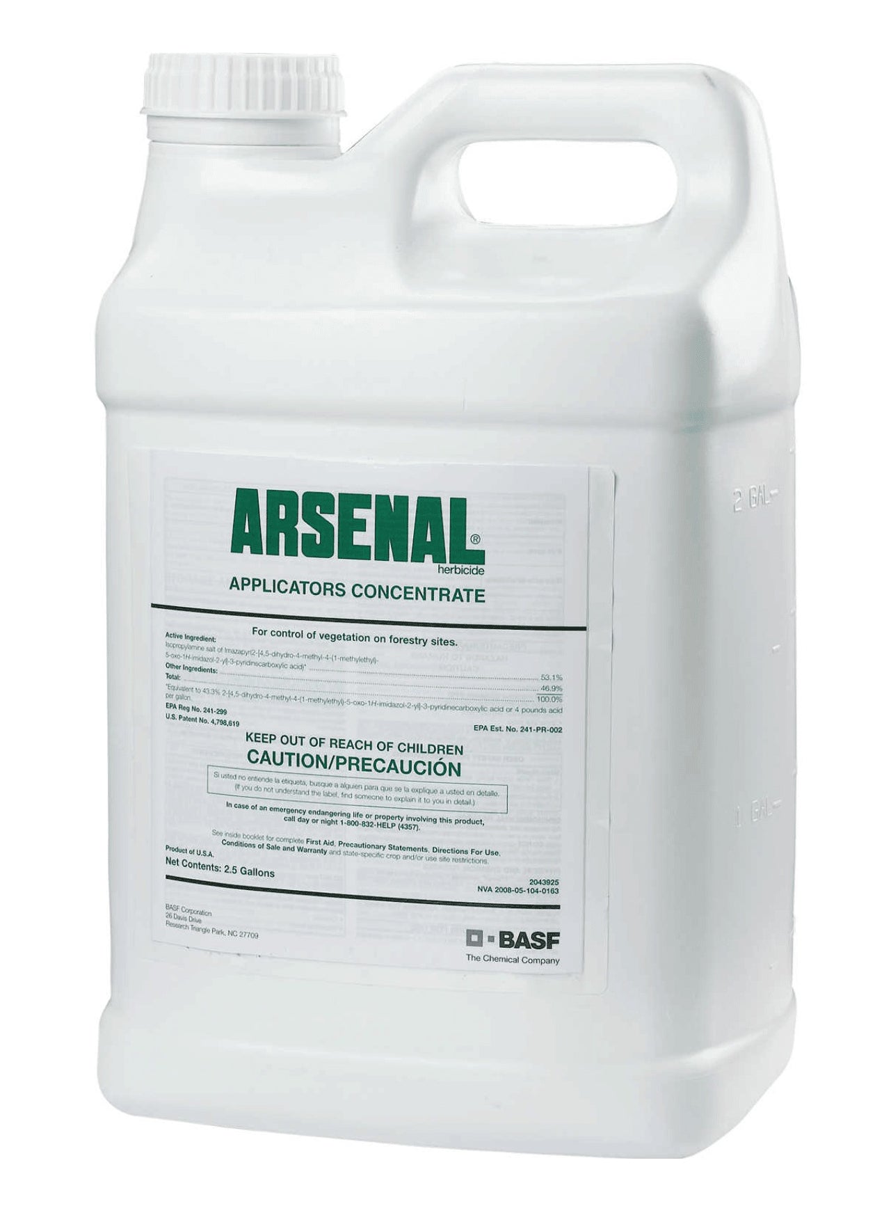 Arsenal AC Herbicide jug (2.5 gal)