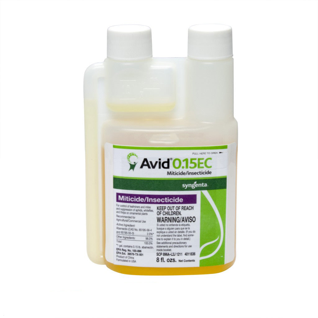 Avid Miticide Insecticide bottle (8 oz) - simple