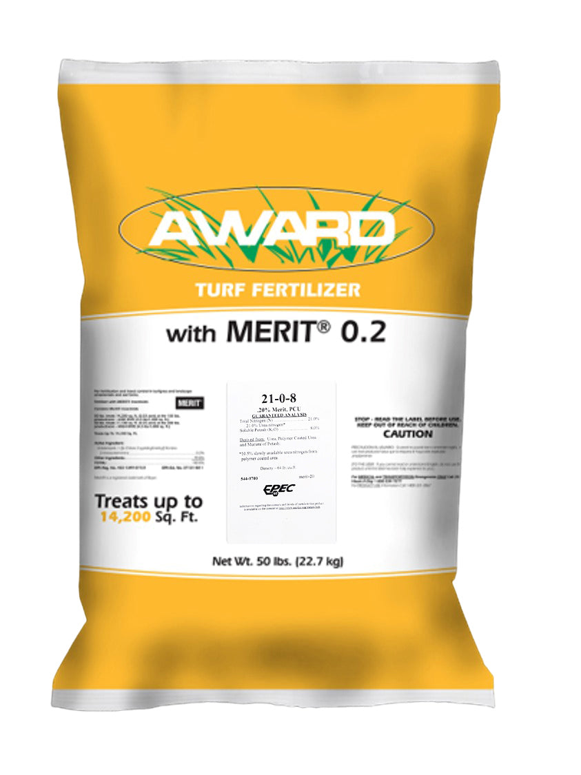 21-0-8 Fertilizer with 0.2% Merit bag (50 lbs)