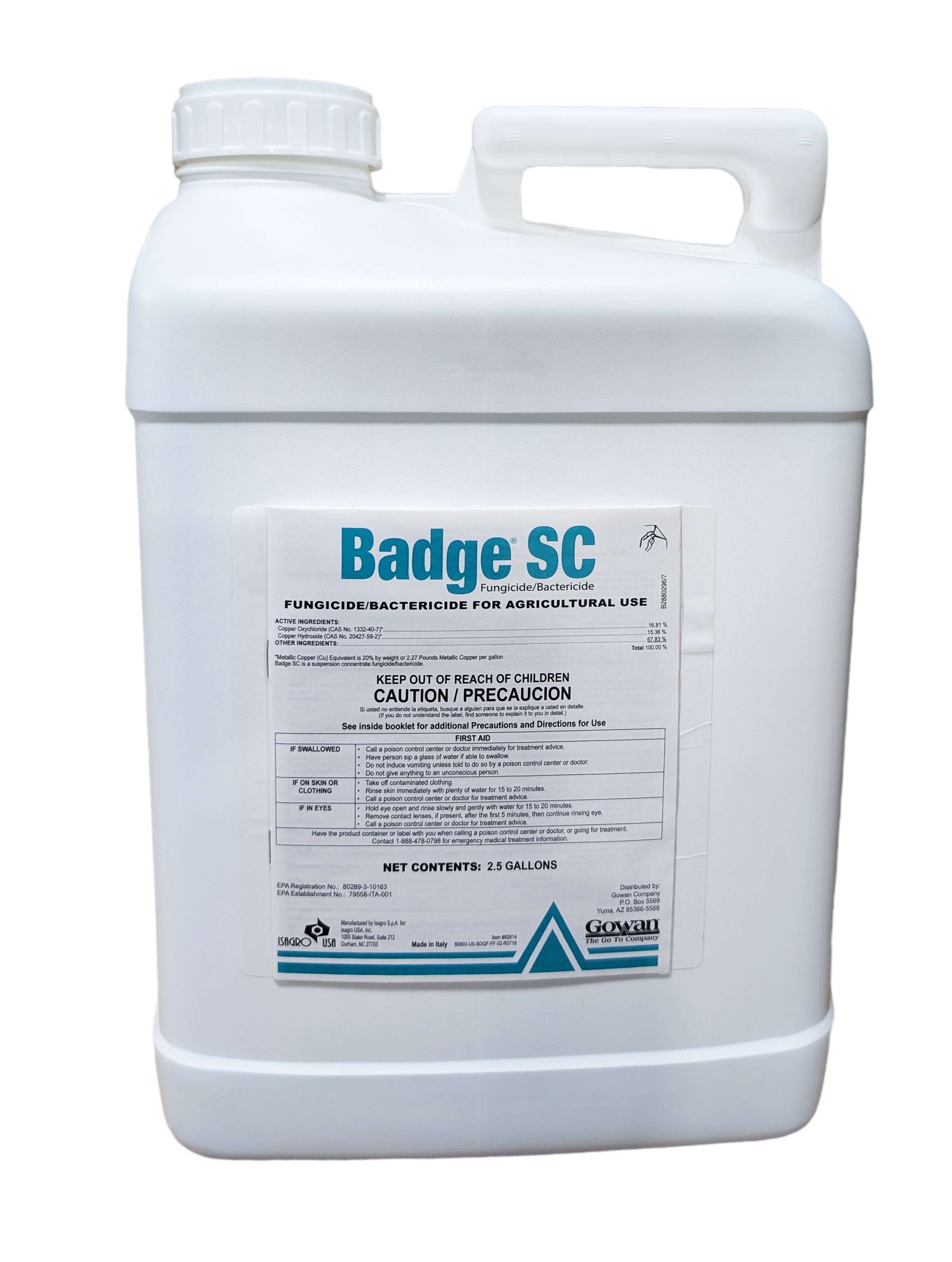 Badge SC Copper Fungicide jug (2.5 gal)