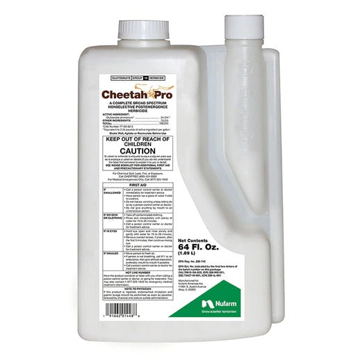 Cheetah Pro Herbicide bottle (64 oz) - simple