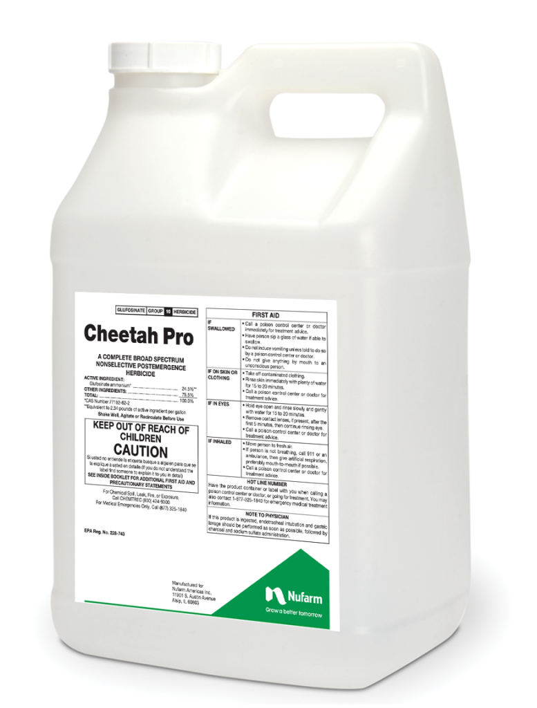 Cheetah Pro Herbicide - grouped