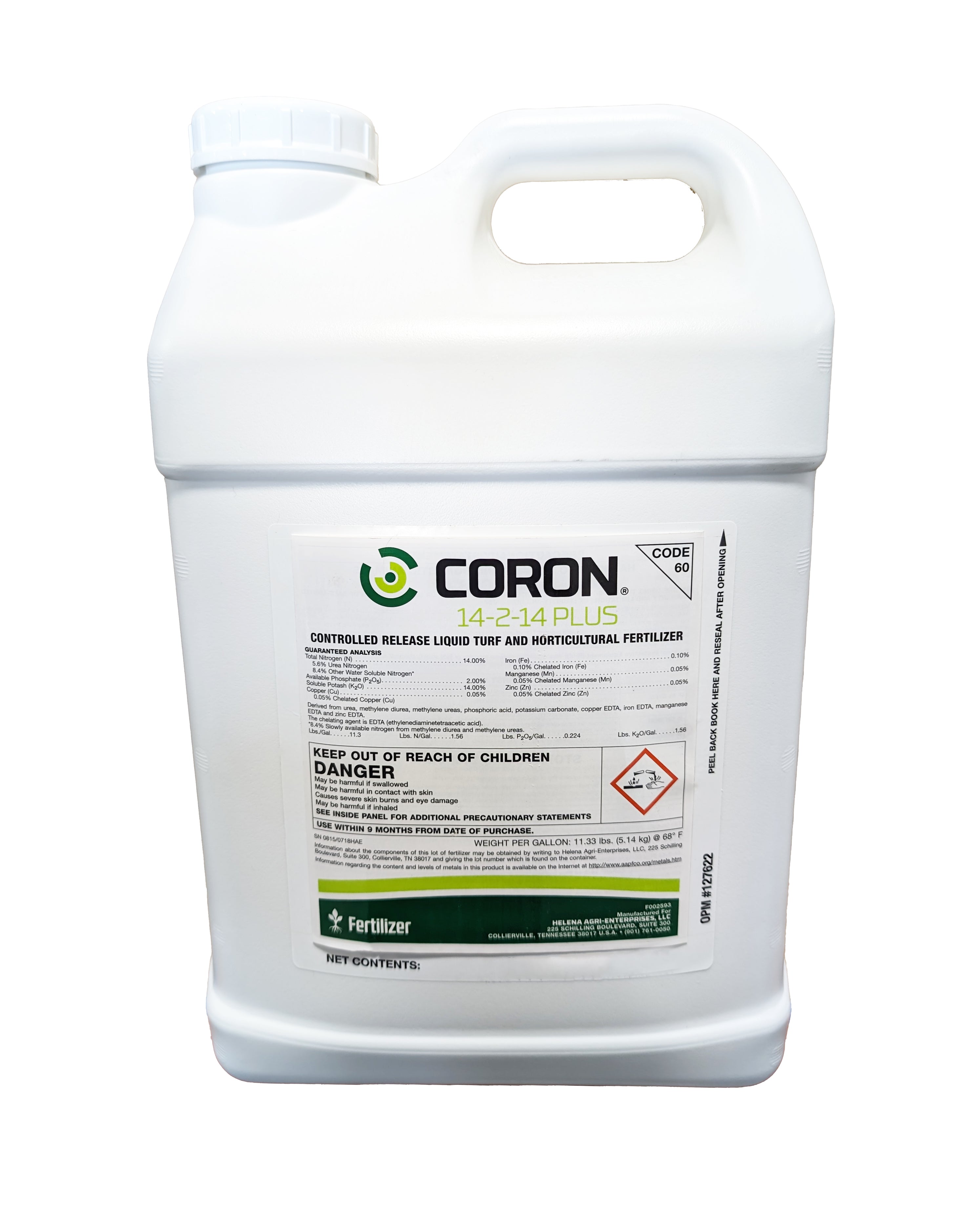 CoRoN 14-2-14 Plus Micros jug (2.5 gal) - simple