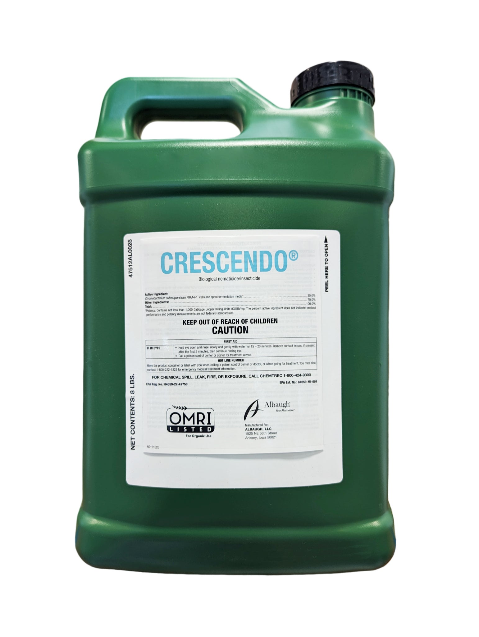 Crescendo Nematicide jug (8 lbs)