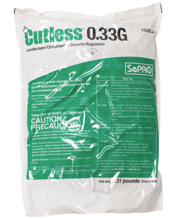 Cutless 0.33G Landscape Growth Regulator bag (21 lbs) - simple