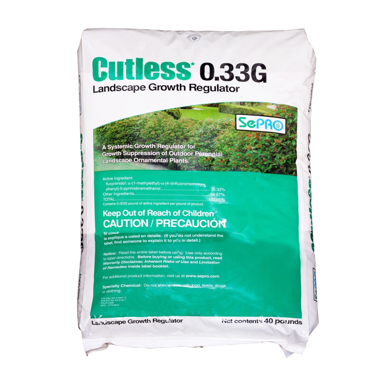 Cutless 0.33G Landscape Growth Regulator bag (40 lbs) - simple