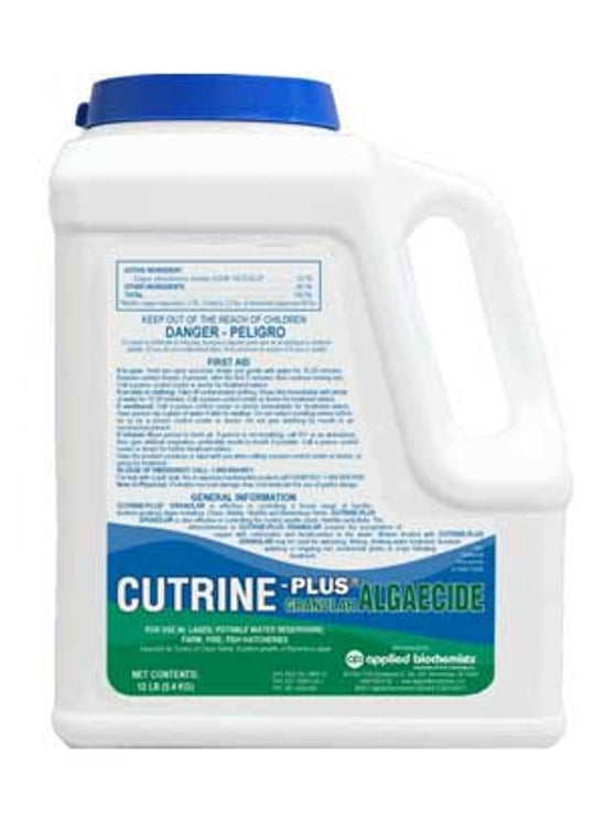 Cutrine Plus Granular Algaecide jug (12 lbs) - simple