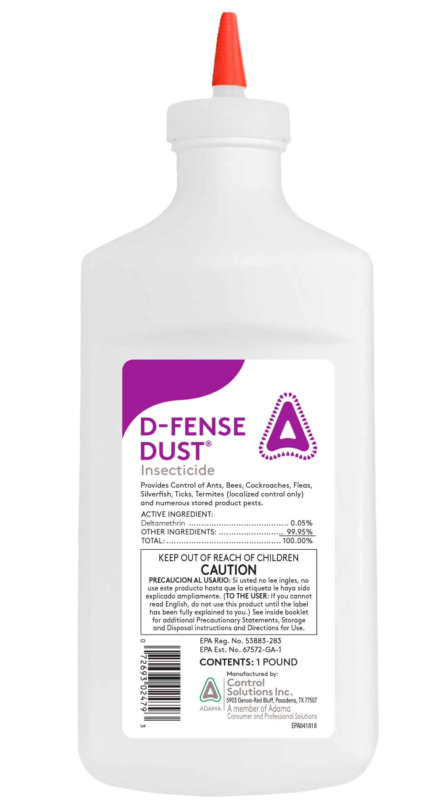 D-Fense Deltamethrin Dust - grouped