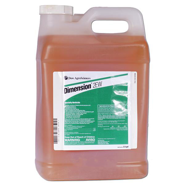 Dimension 2EW Herbicide jug (2.5 gal)