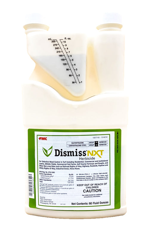 Dismiss NXT Herbicide bottle (60 oz)