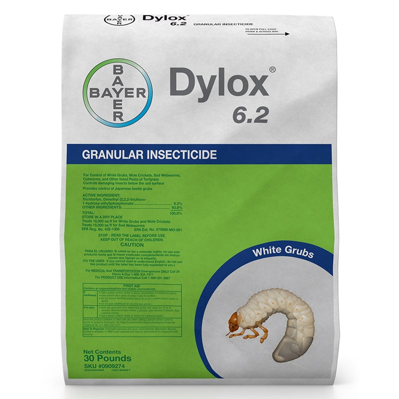 Dylox 6.2 Granules bag (30 lbs)