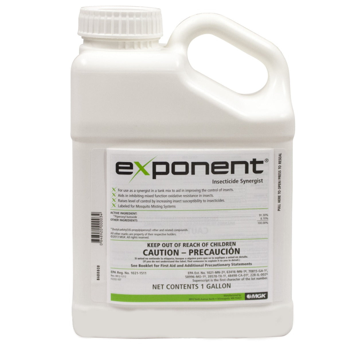 Exponent Insecticide Synergist gallon (128 oz) - simple