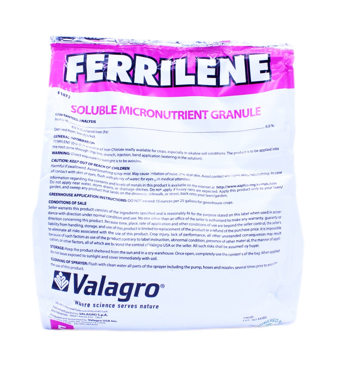 Ferrilene 6% EDDHA Chelated Iron