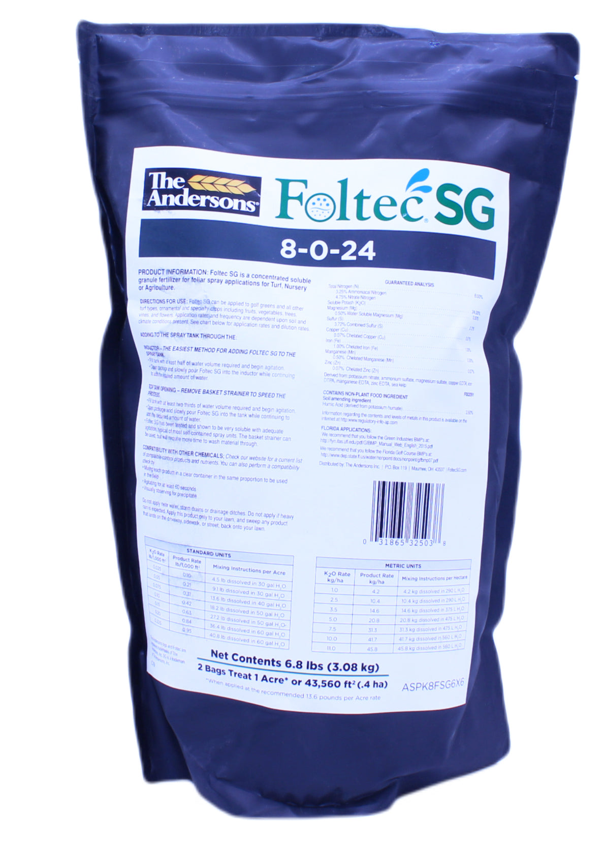 The Andersons Foltec SG 8-0-24 Soluble Fertilizer