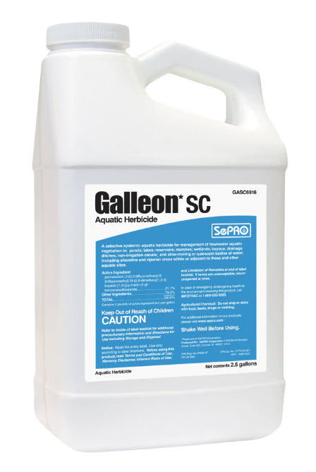 Galleon SC Aquatic Herbicide jug (2.5 gal)