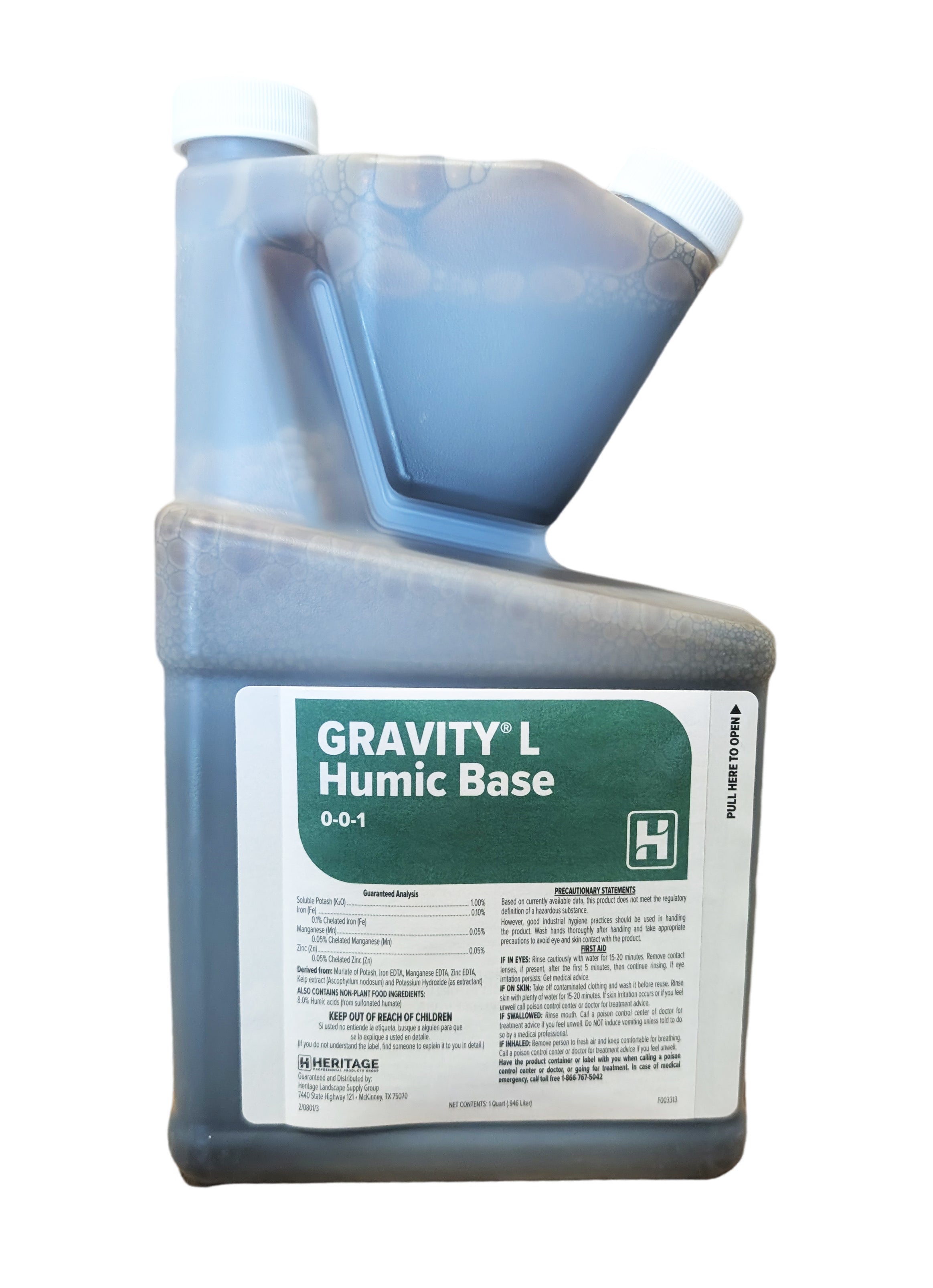 Gravity L Humic Base bottle (32 oz) - simple