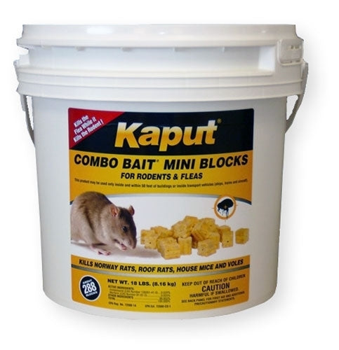 Kaput Combo Bait Mini Blocks pail (4 lbs)