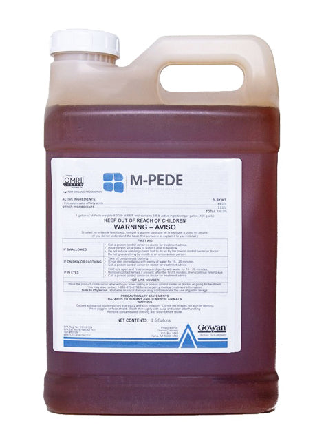 M-Pede Insecticide Miticide Fungicide jug (2.5 gal)