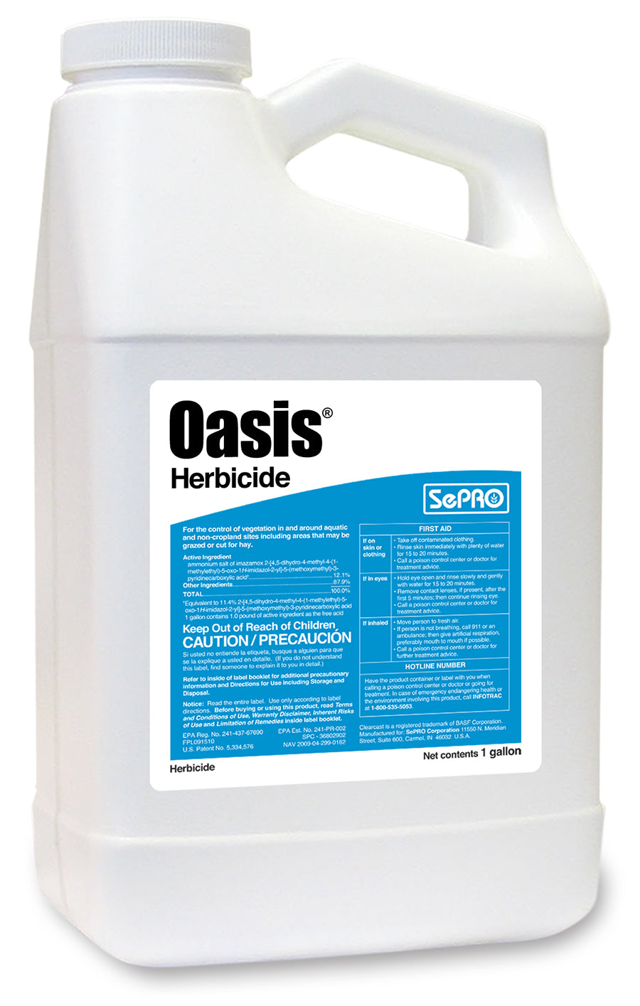 Oasis Aquatic Herbicide gallon (128 oz) - simple