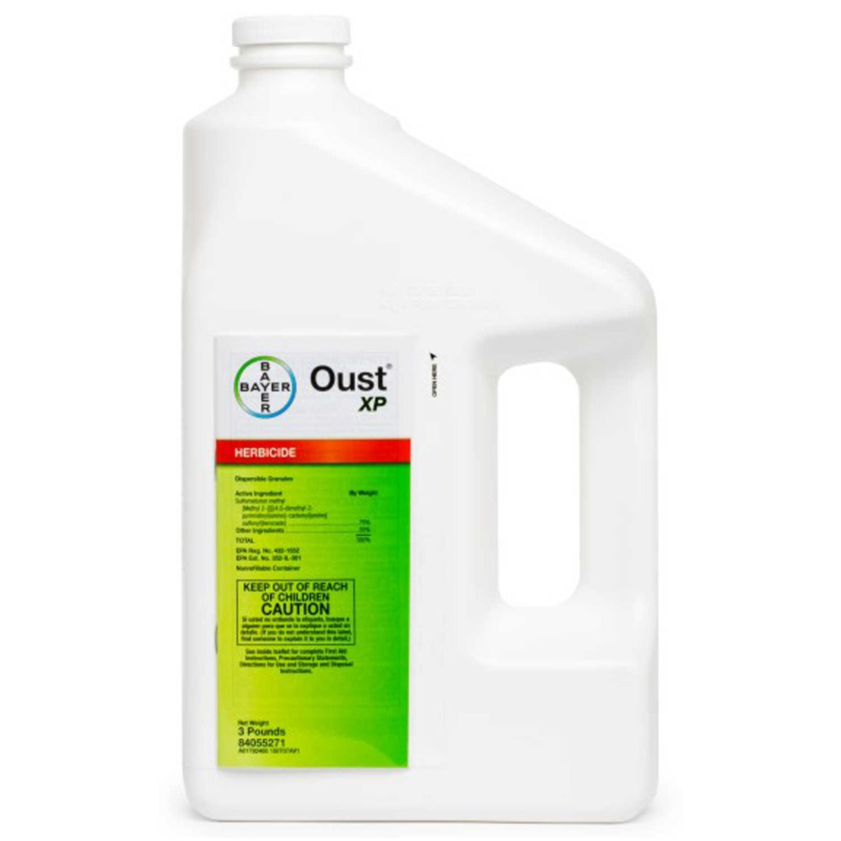 Oust XP Herbicide bottle (3 lbs) - simple