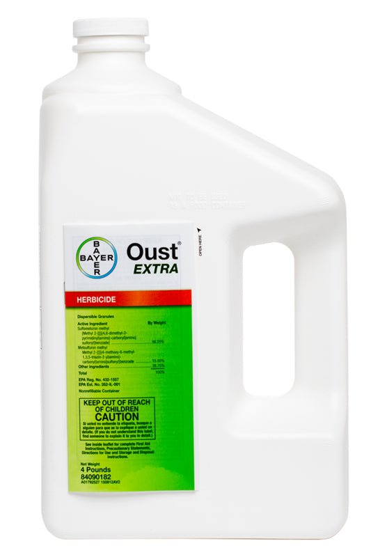 Oust Extra Herbicide bottle (4 lbs)