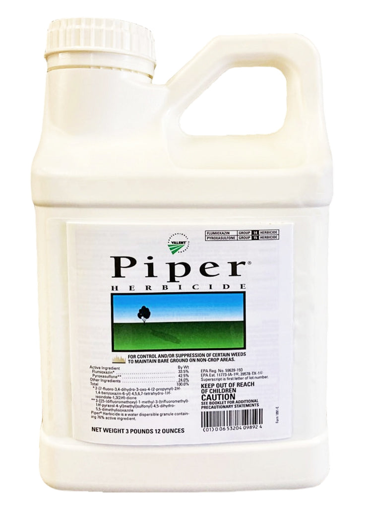 Piper Herbicide bottle (3.75 lbs)