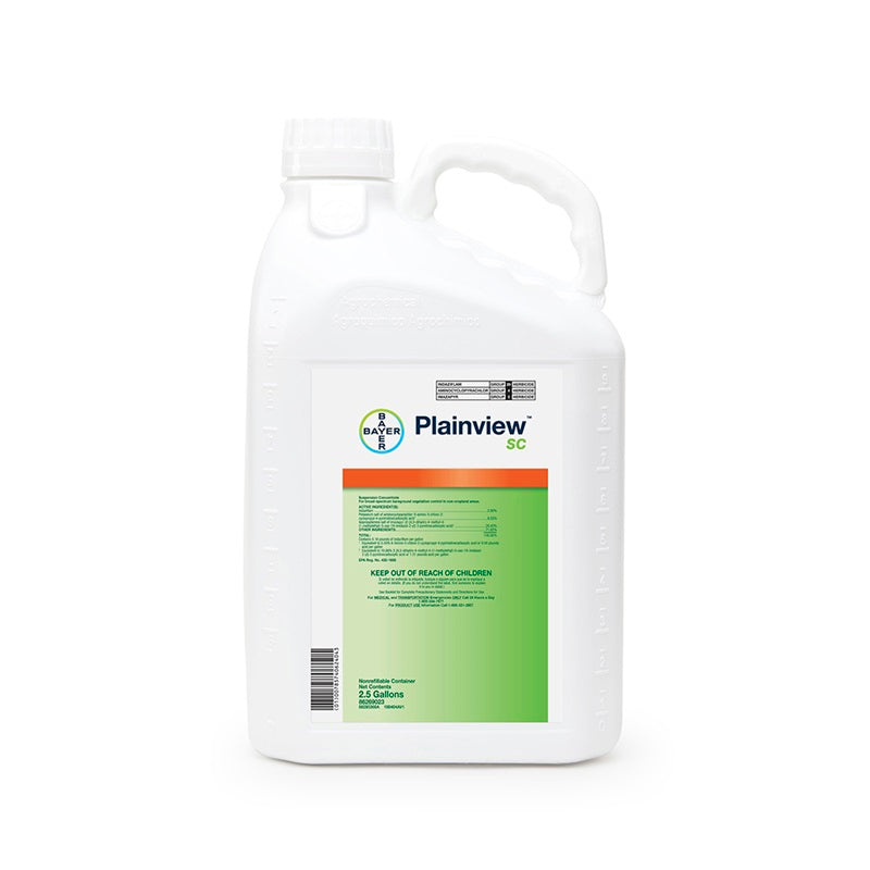 Plainview SC Herbicide jug (2.5 gal) - simple