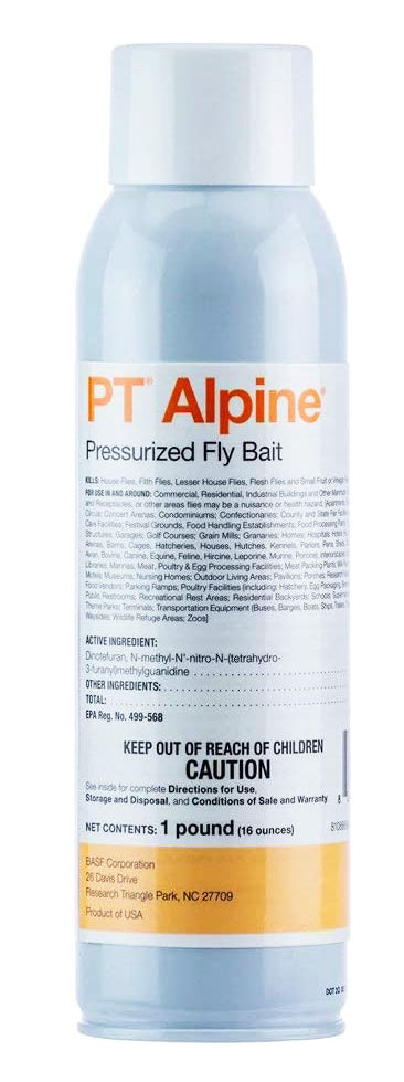 PT Alpine Pressurized Fly Bait can (16 oz) - simple