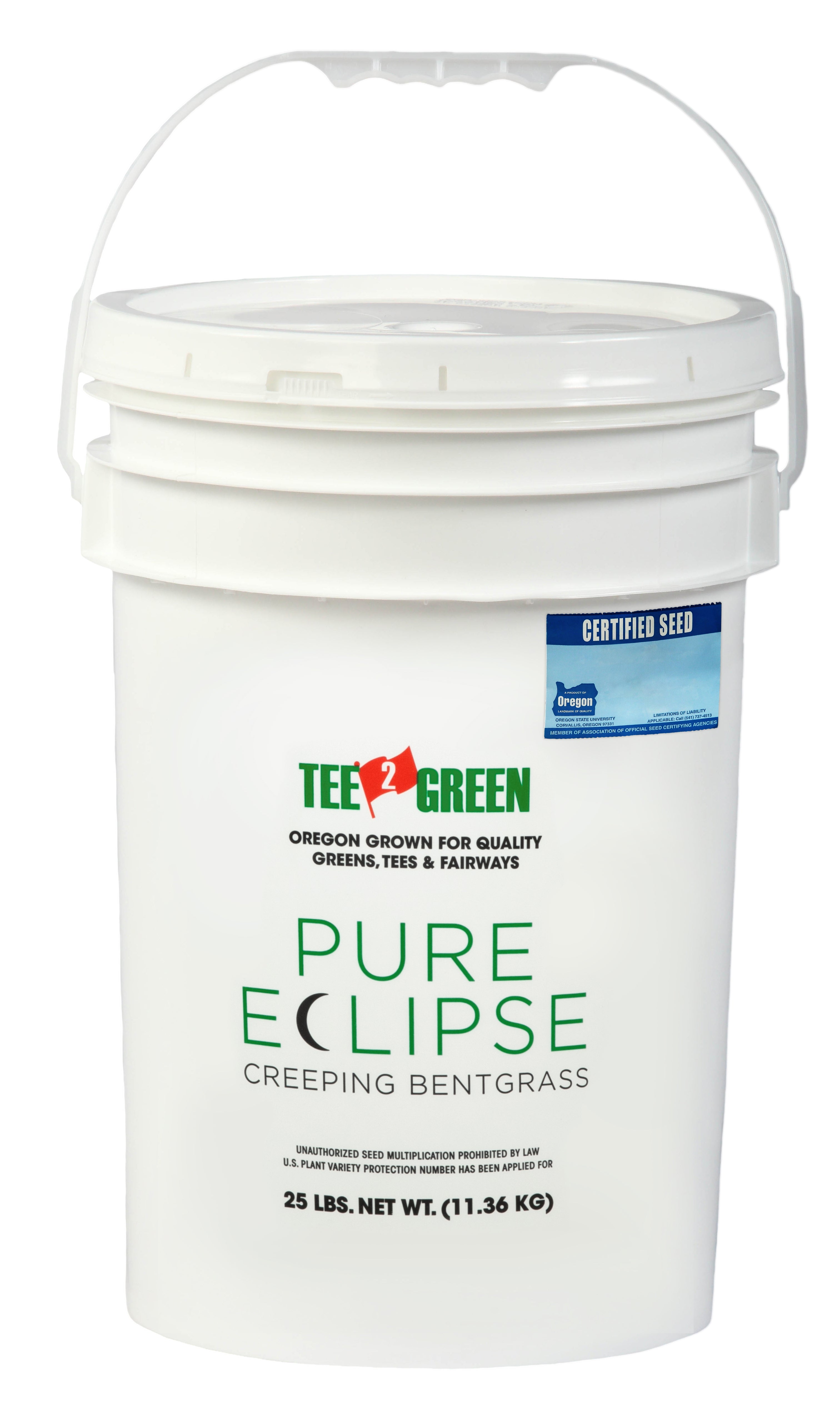 Pure Eclipse Creeping Bentgrass Seed bucket (25 lbs) - simple