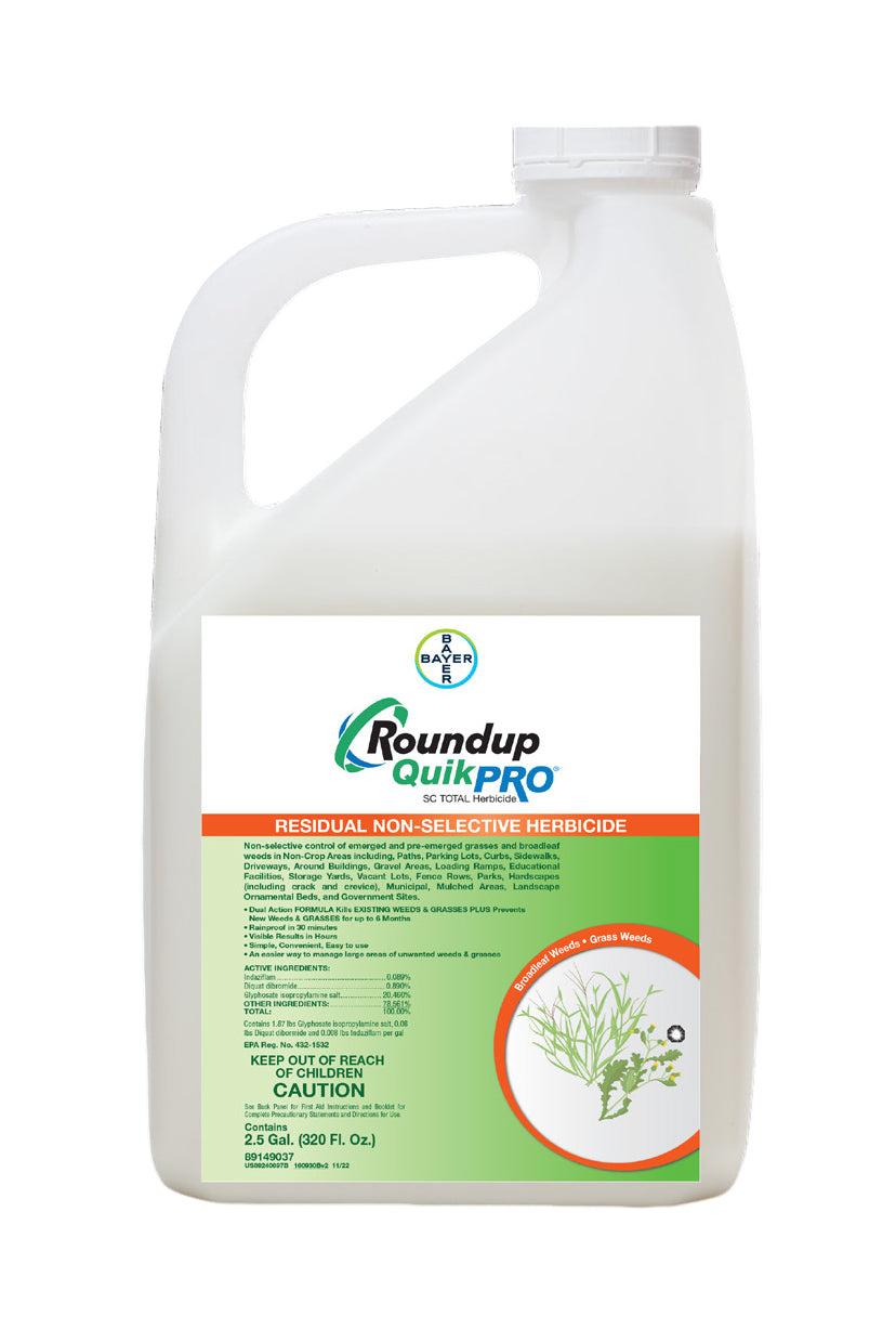 Roundup QuikPro SC Total jug (2.5 gal) - simple