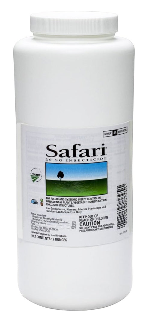 Safari 20SG Insecticide bottle (12 oz)