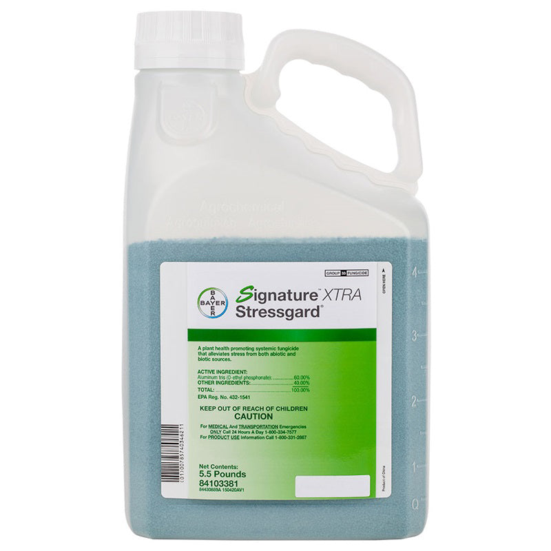 Signature Xtra Stressgard Fungicide bottle (5.5 lbs) - simple