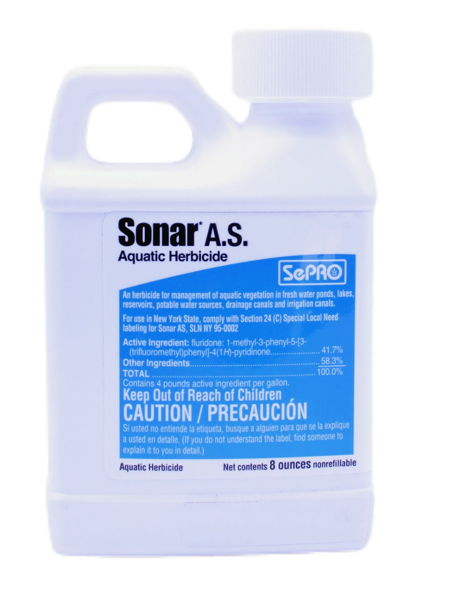 Sonar AS Aquatic Herbicide bottle (8 oz) - simple