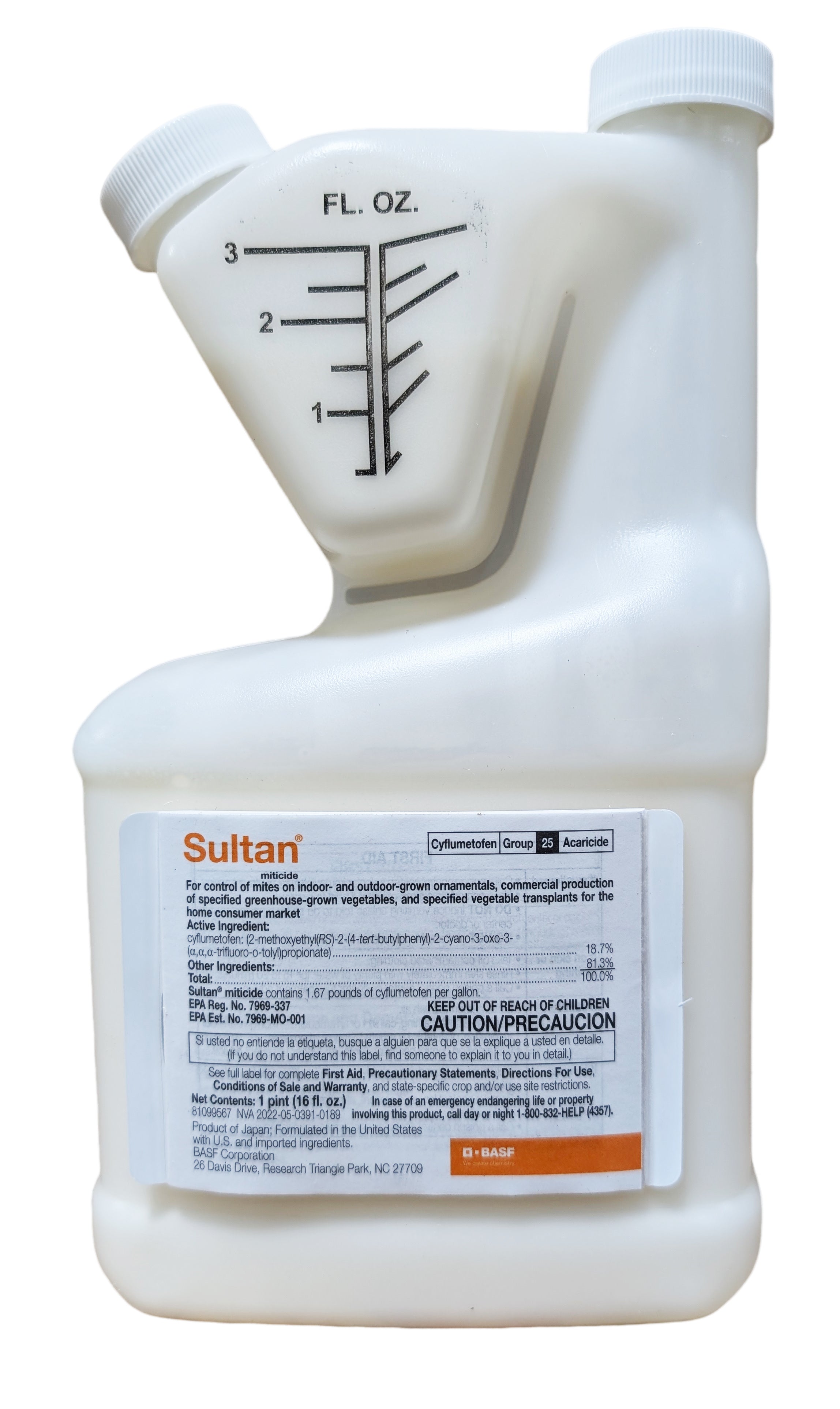 Sultan Miticide bottle (16 oz)