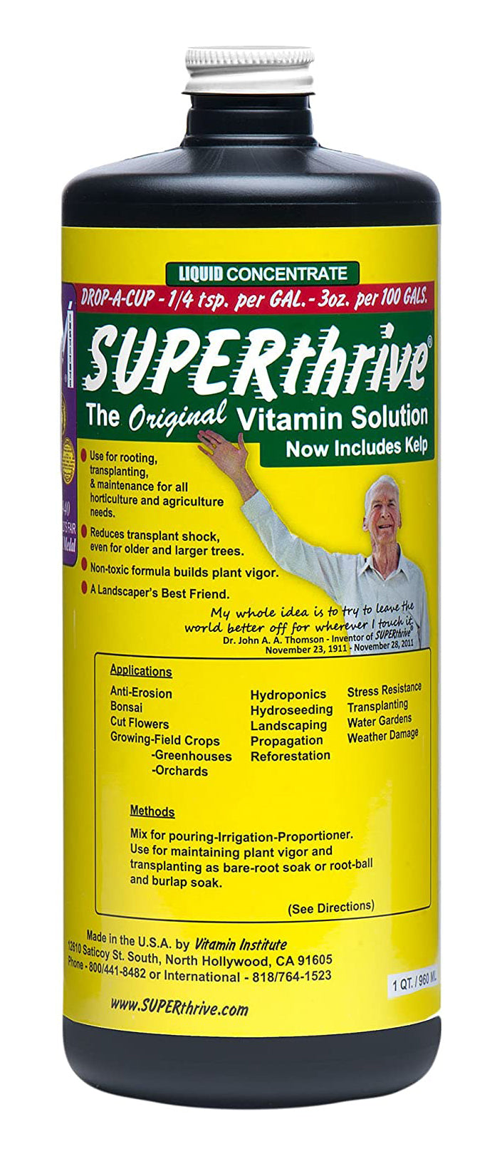 Superthrive Enhanced with Kelp quart (32 oz)