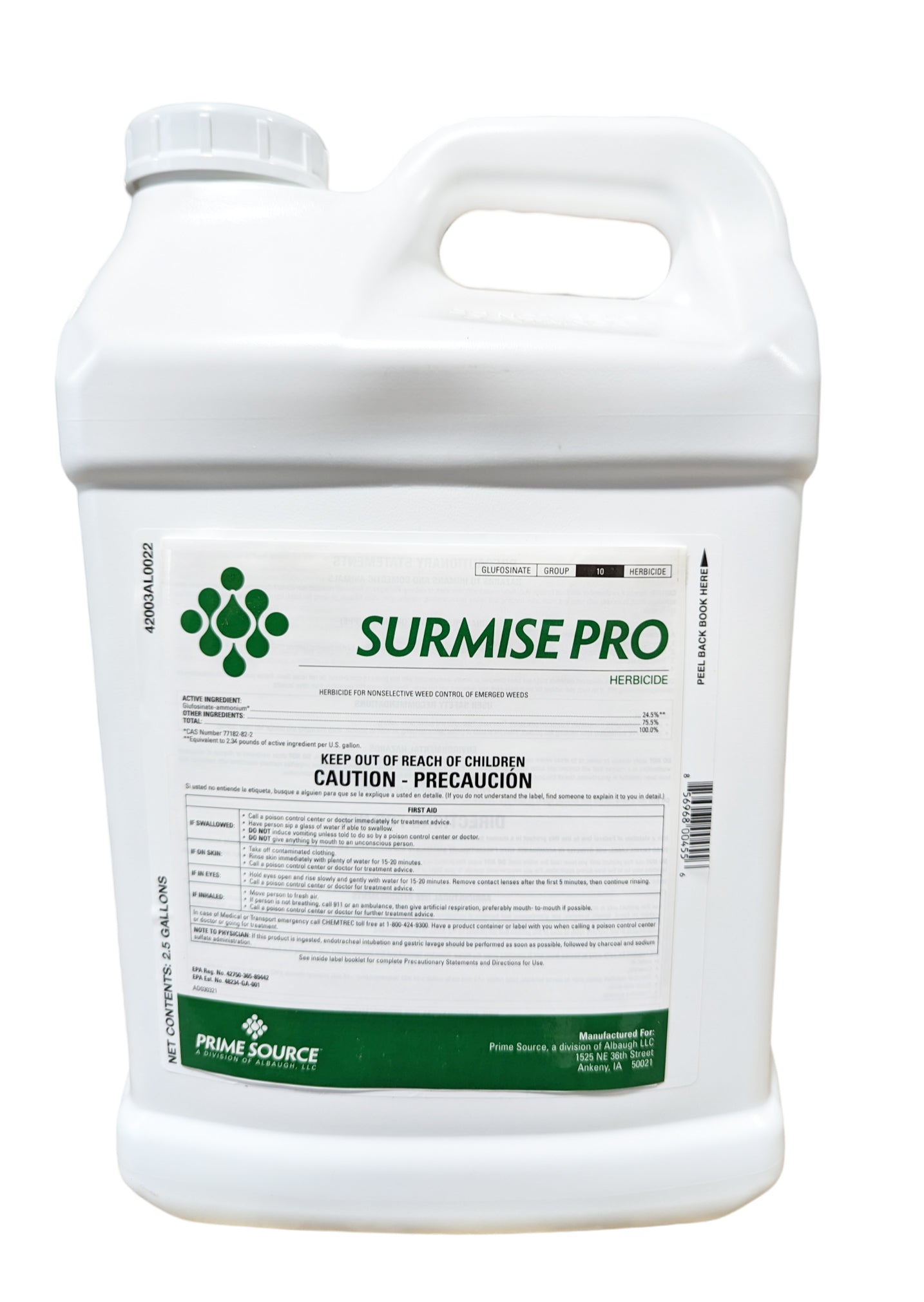 Surmise Pro Herbicide gallon (128 oz) - simple