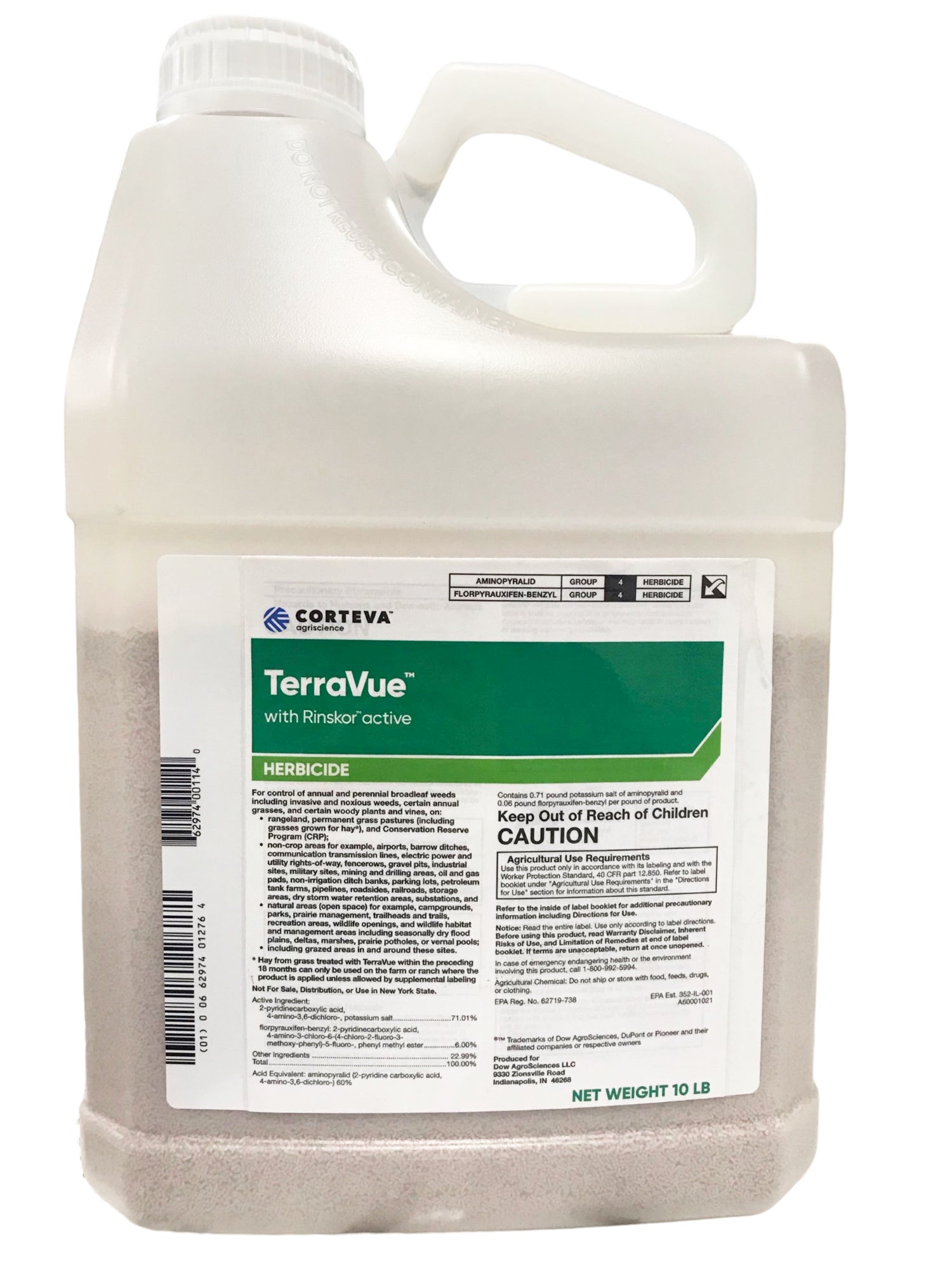 Terravue Herbicide bottle (10 lbs)